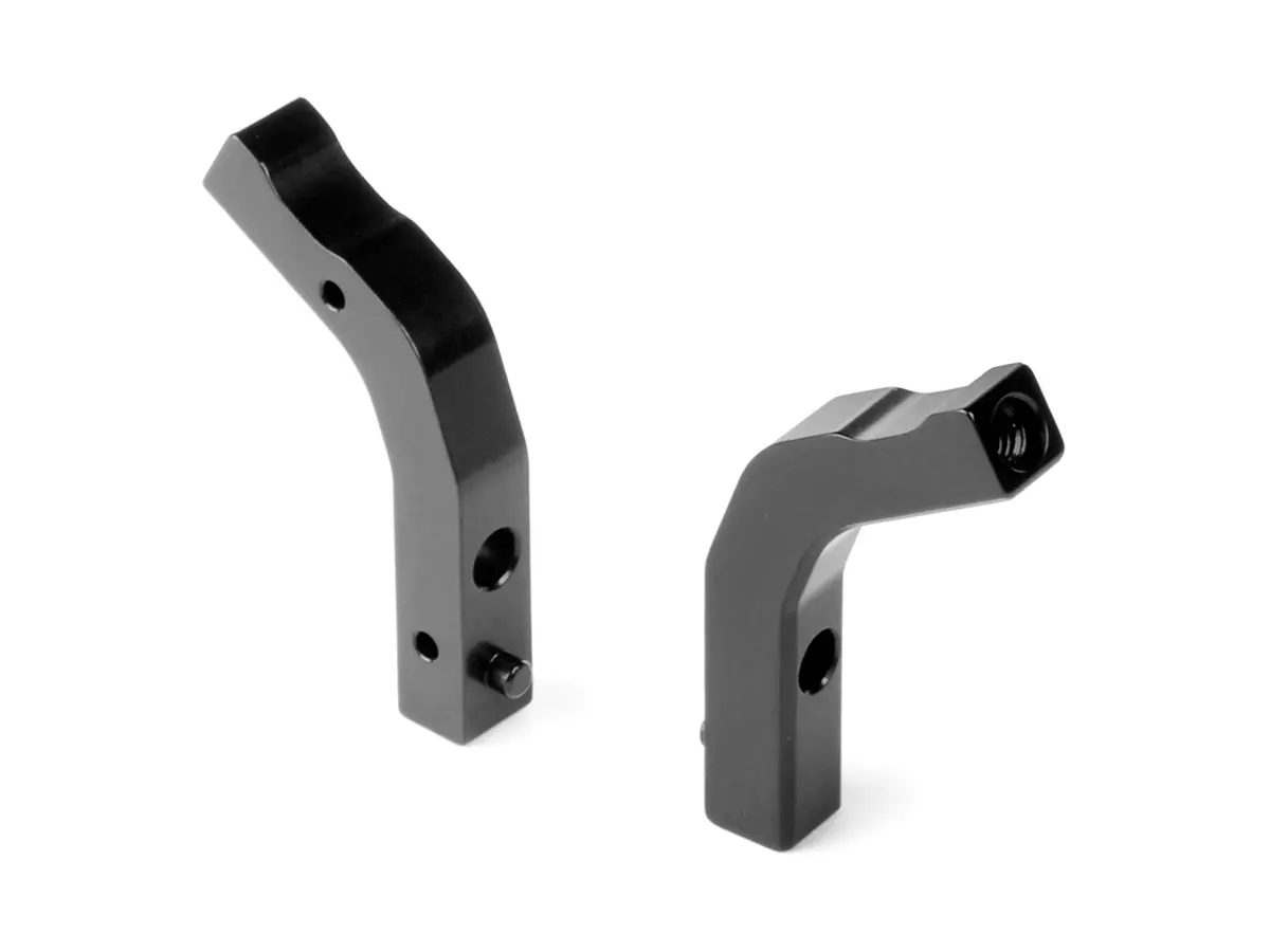 X4 Alu Shock Holder Front Fixed For Uni Bulkheads (2) 1