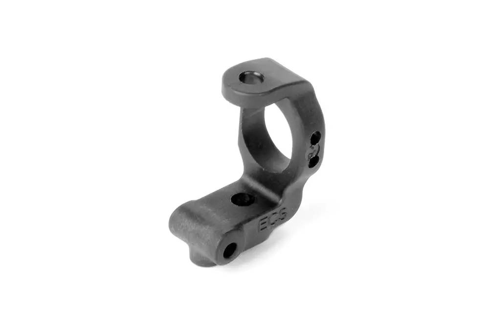 Composite C-Hub For Body Upstop Right - 4 Deg. - Graphite 1