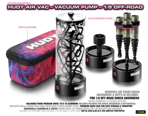 Hudy Air Vac - Vacuum Pump - 1/8 Off-Road - Hd104005 1