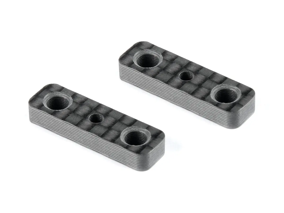 Carbon Battery Plate Shim - Deeper Countersunk (2) 1