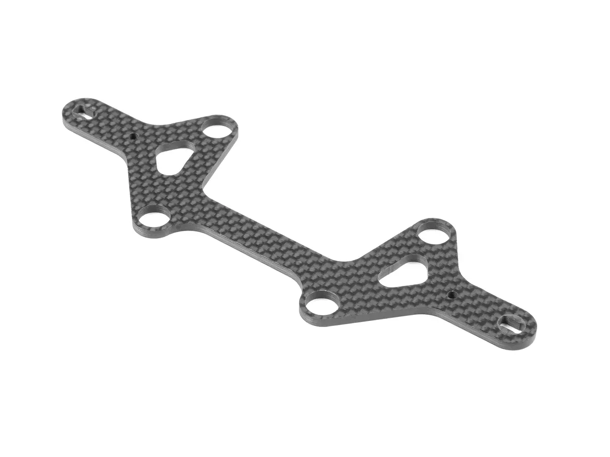 X12 Carbon Lower Suspension Arm Plate 1-Piece Chassis 1