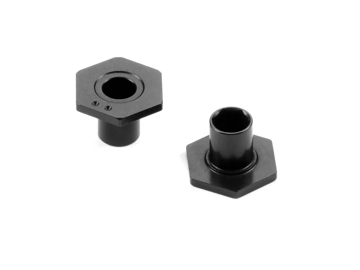 X4 Alu Wheel Hub - Spring Clip - Offset -0.5Mm - 7075 T6 (2) 1