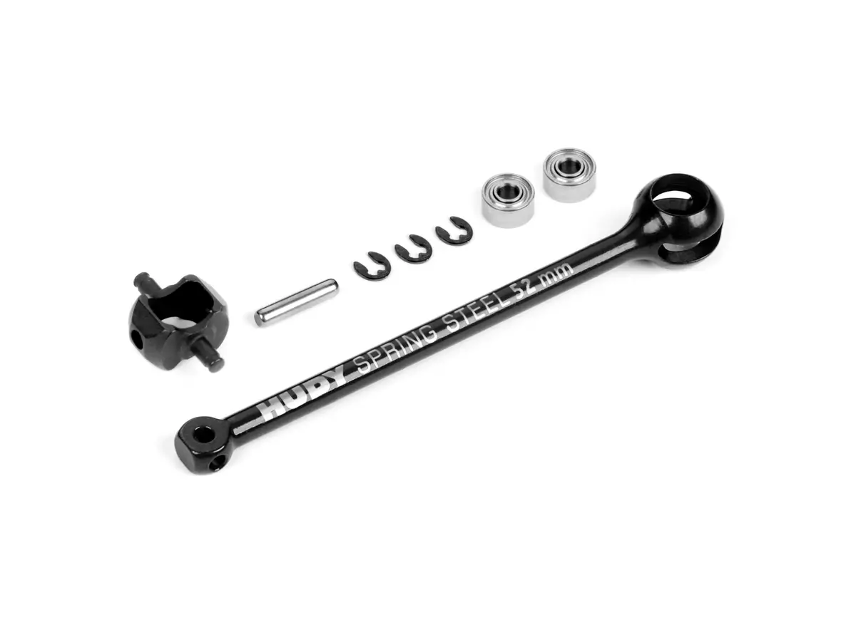 X4 Cvd Bb Drive Shaft 52Mm - Hudy Spring Steel - Set 1