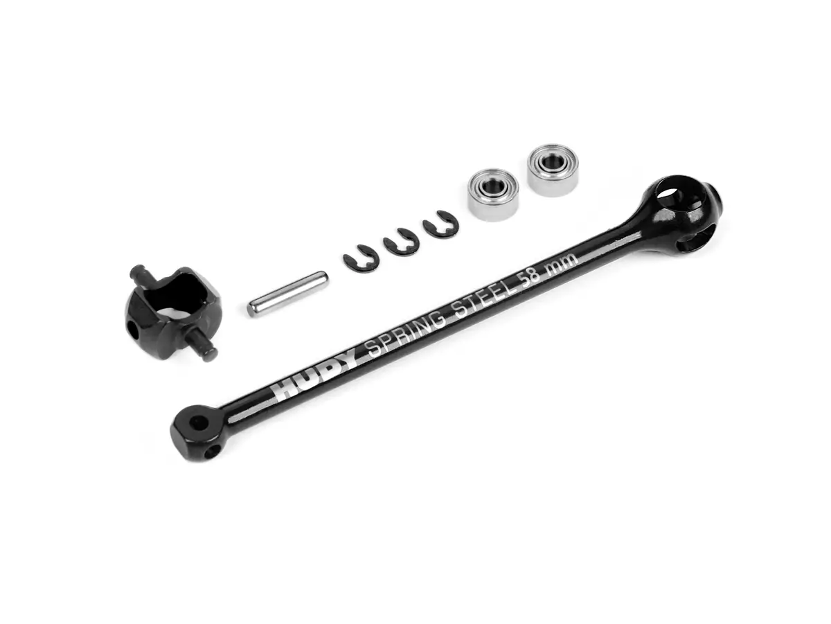 X4 Ecs Bb Drive Shaft 58Mm - Hudy Spring Steel - Set 2