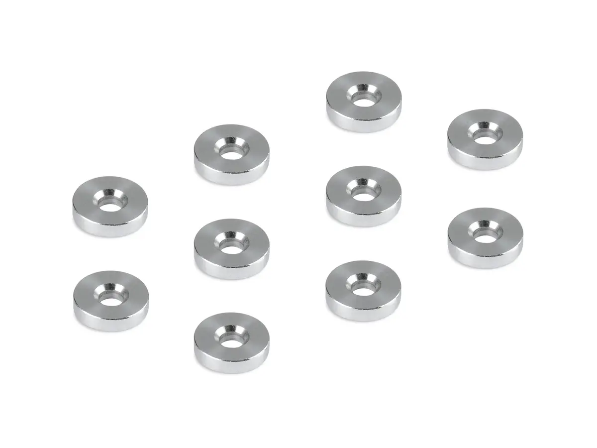 Alu Shim 3X9x2.0Mm - Deeper Countersunk (10) 1