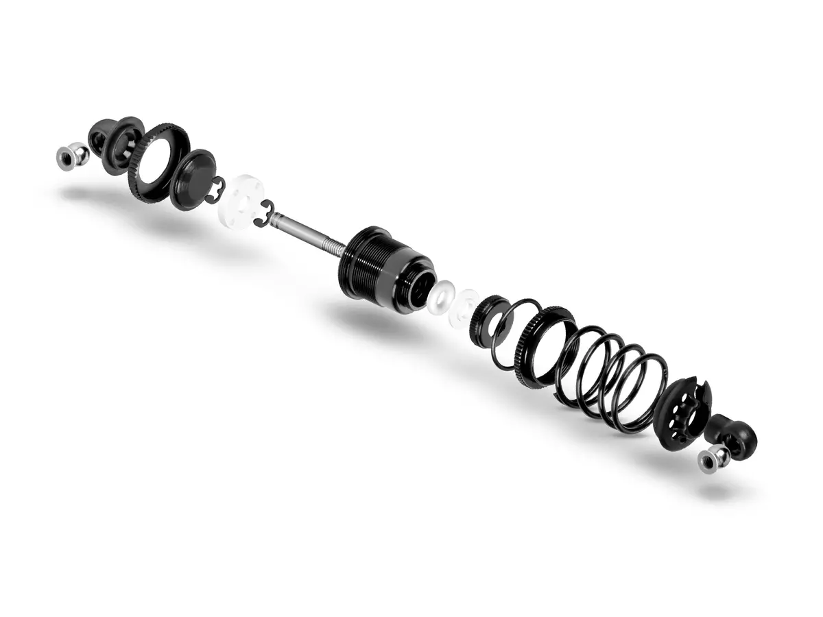 Xlp Alu Shock Absorber - Set - Black (2) 1