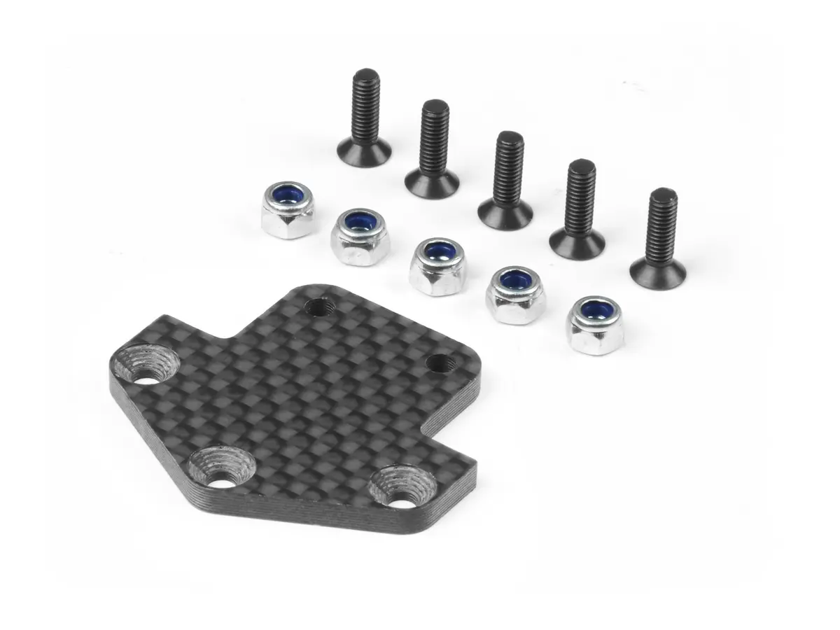 Gt Graphite Rear Diffusor Adapter Plate 3.0Mm 1