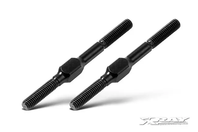 Alu Adjustable Turnbuckle M3 L/R 39Mm - Swiss 7075 T6 (2) 1