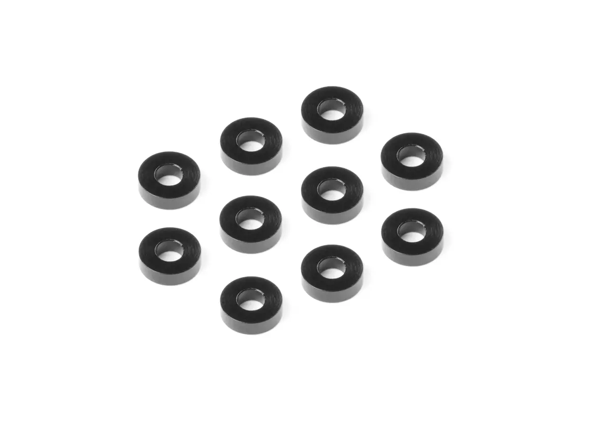 Alu Shim 3X7x2.0Mm - Black (10) 1