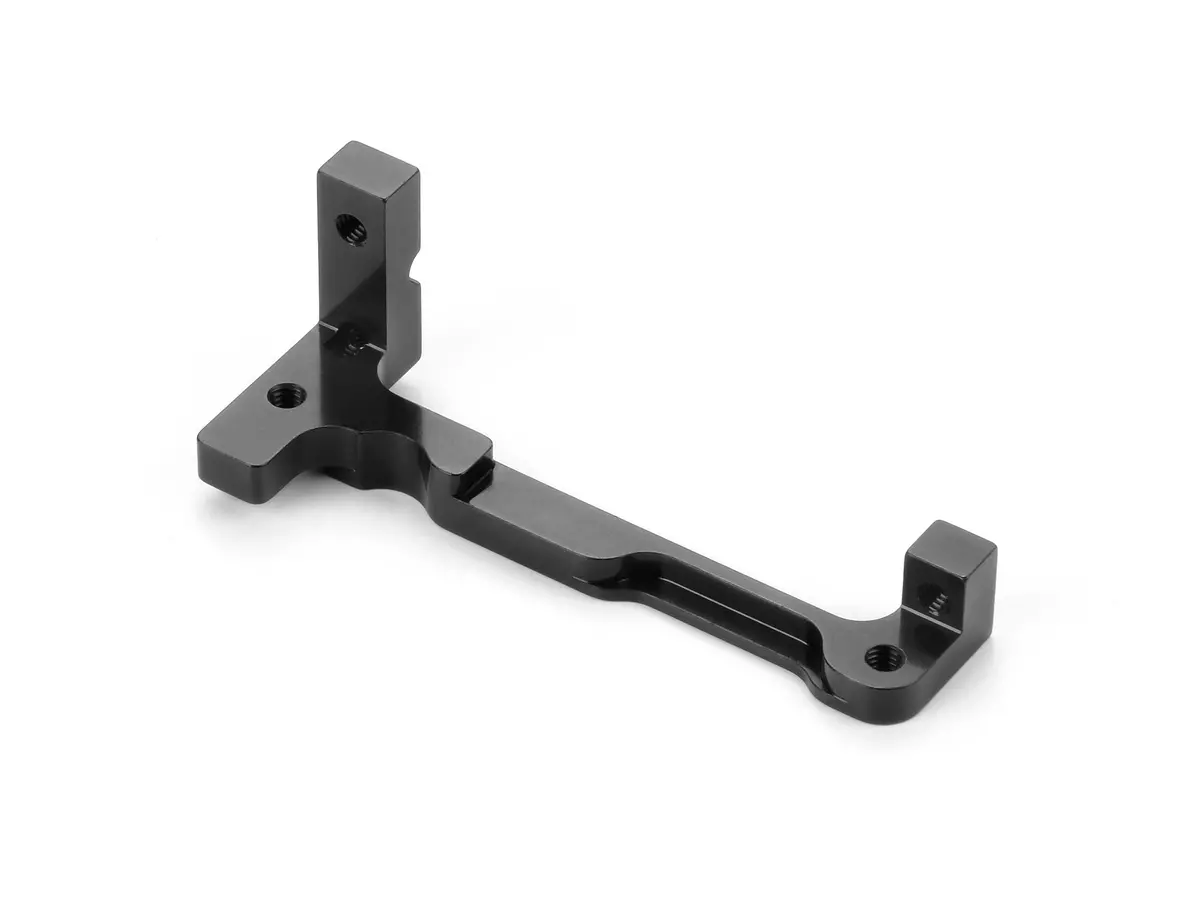 X4 Alu Servo Mount - Black - One-Piece - Swiss 7075 T6 1