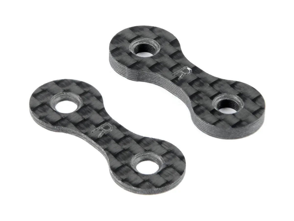 X4 Rear Roll-Center Carbon Spacer 1+2Mm (1+1) 1