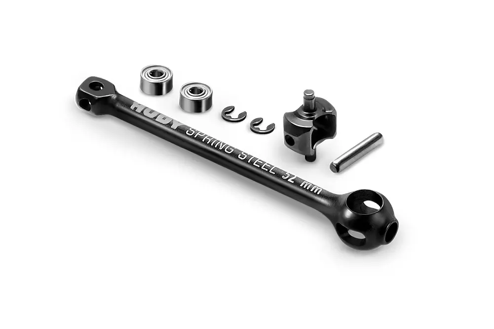 Ecs Bb Drive Shaft 52Mm - Set - Hudy Spring Steel 1