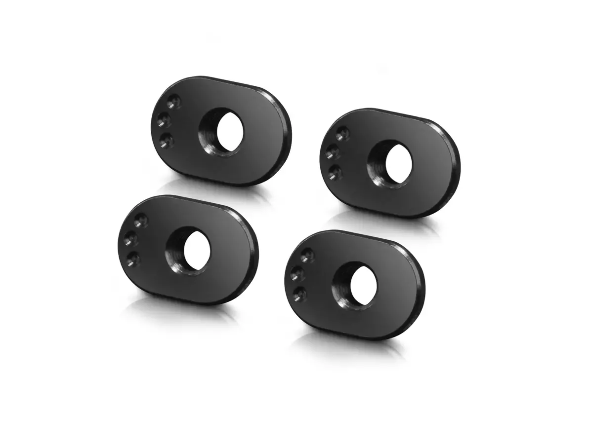 X4 Alu Caster Bushing Front 5° / Rear 2.5°/3.5° - 3 Dots (4) 1