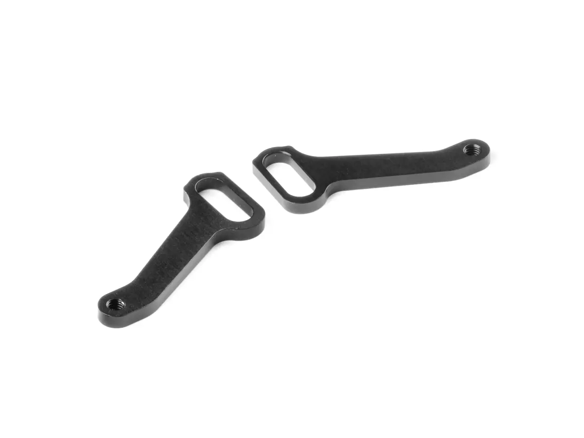 X4 Alu Front Steering Plate - Swiss 7075 T6 (2) 1