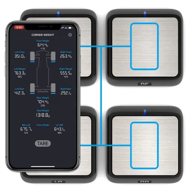 Skyrc Bluetooth Corner Weight System Sk-500036 1