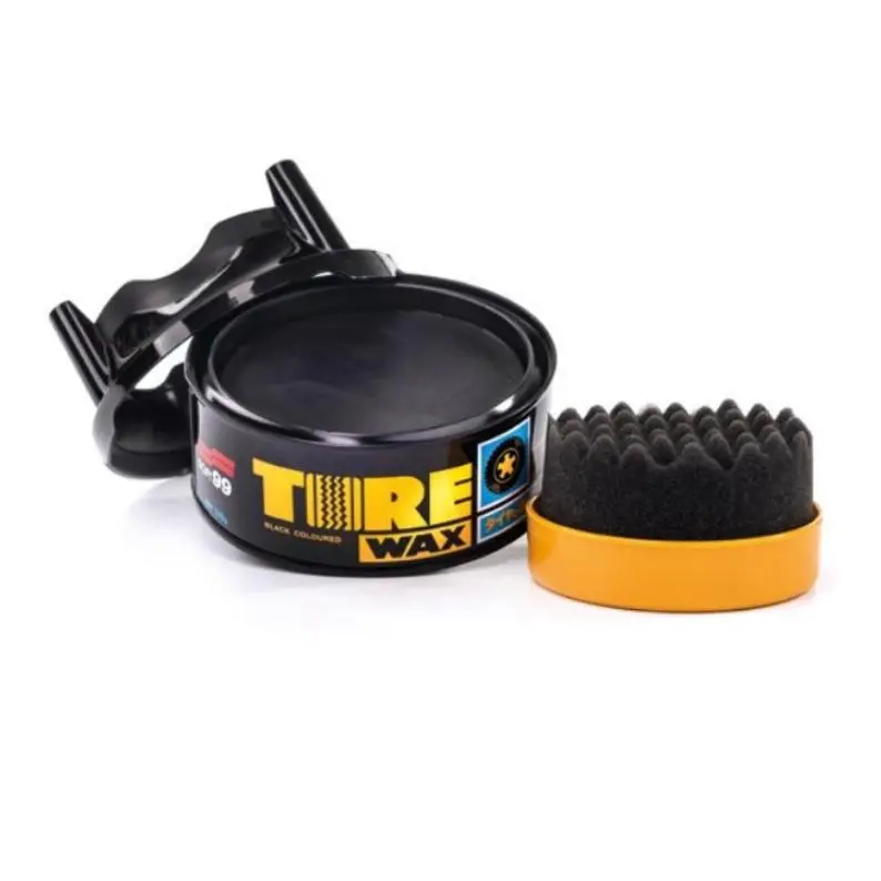 Soft99 Tire Black Wax Matte/Hydrophobic Finish 170G 1