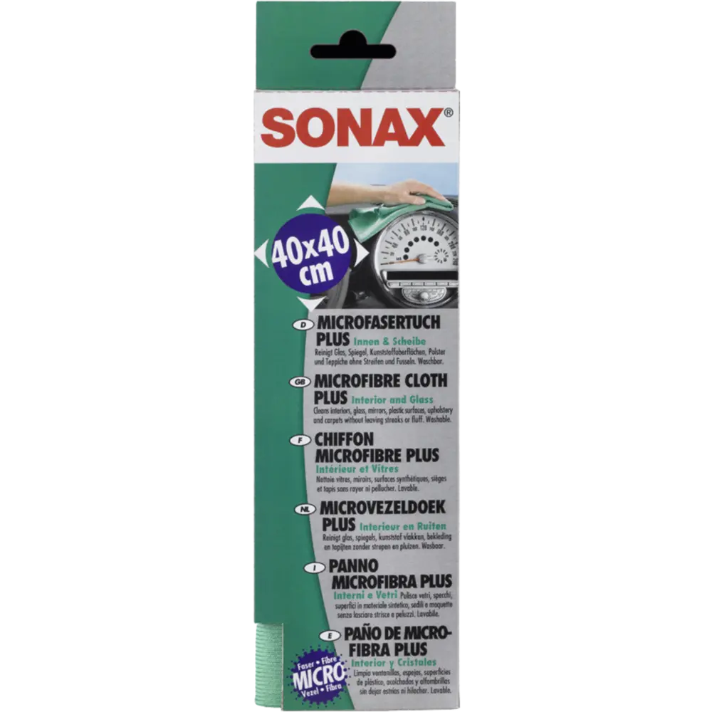 Sonax Microfibre Cloth Plus Interior & Glass 1
