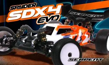 Spyder Sdx4 Evo Buggy 1/10 4Wd Ep 1