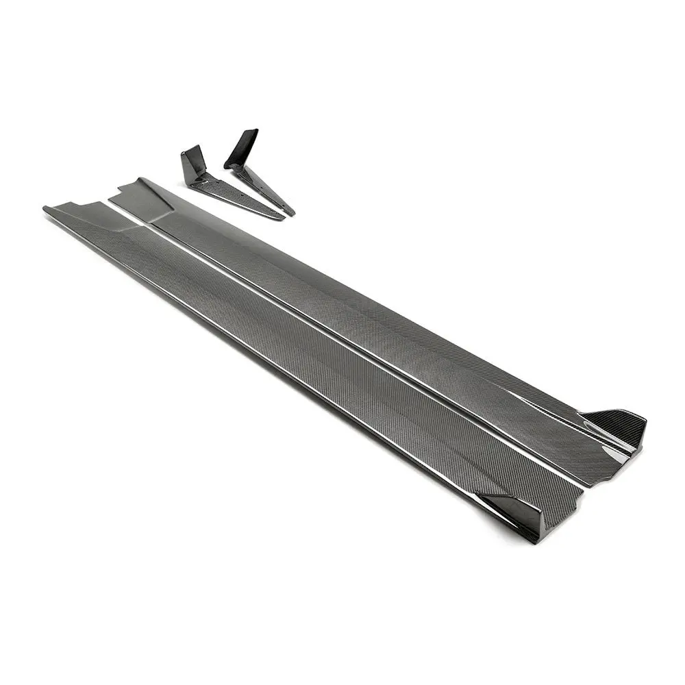 Seibon Tb-Style Carbon Fiber Side Skirts For 2017-2020 Infiniti Q60 1