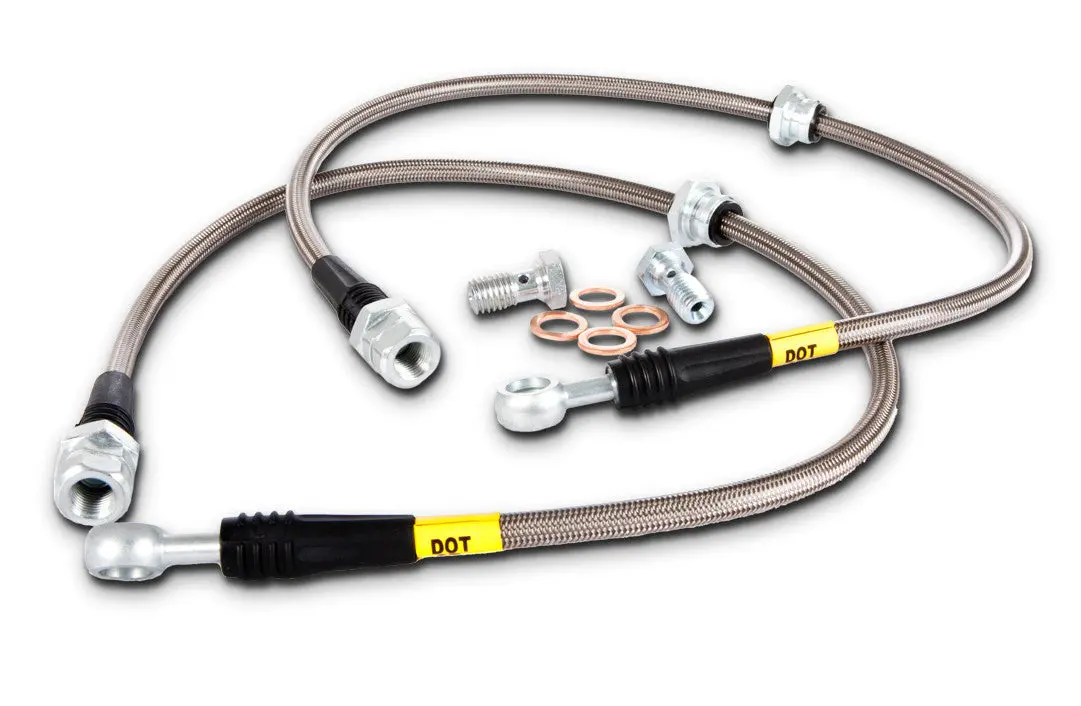 Stoptech Stainless Steel Brake Lines For 1993-1998 Toyota Supra 950.44008 1