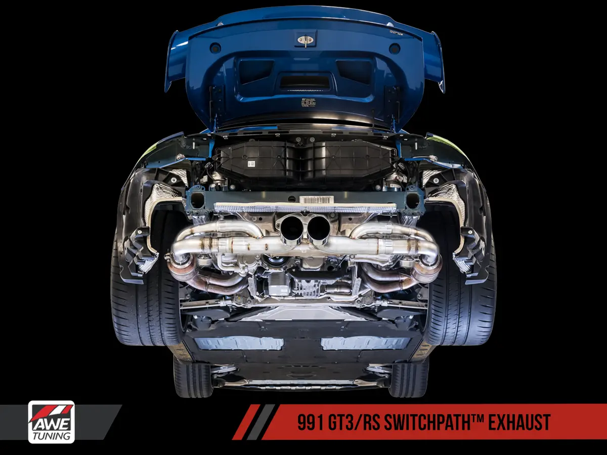 Awe Tuning Exhaust Suite For 991.1 991.2 Porsche Gt3 / Gt3rs 1