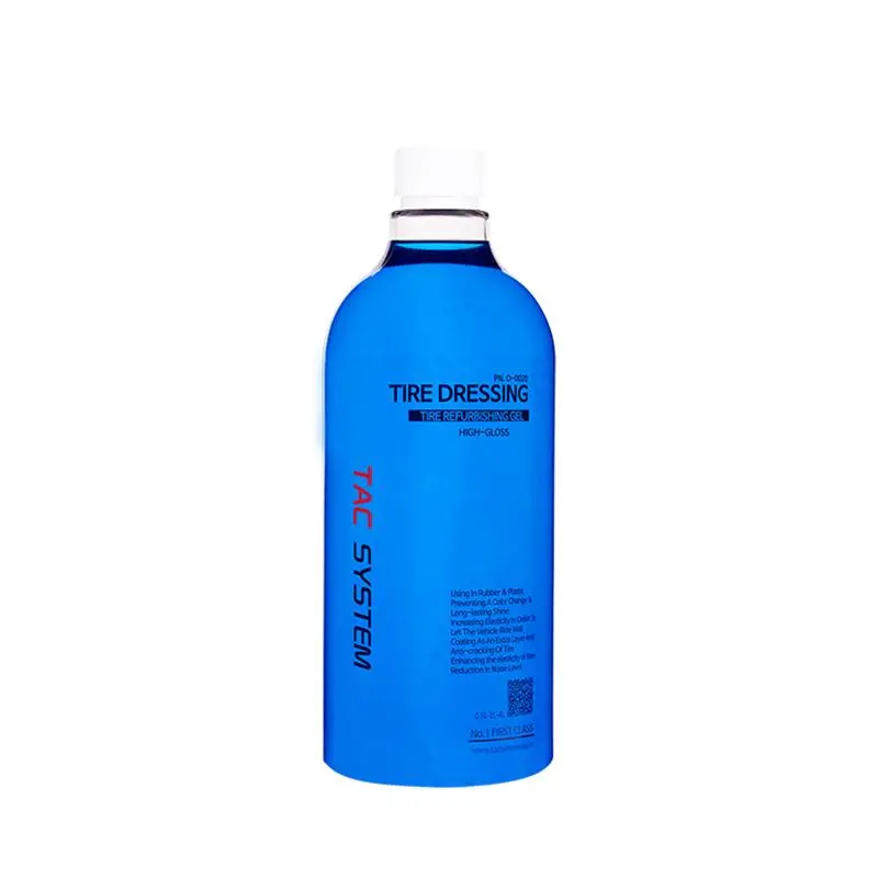 Tacsystem Tire Dressing, Rubber, Trim Dressing 1L (Wet Finish) 1