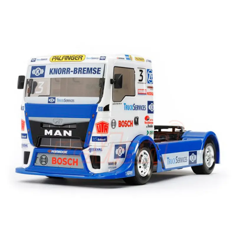 Tamiya Team Hahn Racing - Man Tgs Clear Bodyshell 51606 1