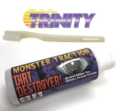 Trinity Blue Groovie Monster Traction Clay W/Brush Tritep5008 1