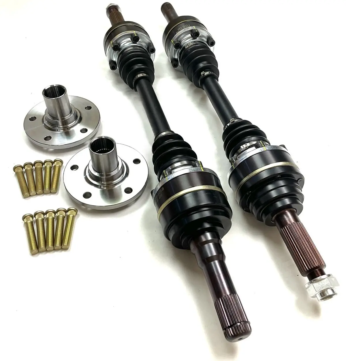 Driveshaft Shop Toyota Supra/Lexus Sc300/Sc400 With Autosport Engineering Ford Explorer 8.8 Differential Conversion Kit With 2Pc/300M Splined Bolt-On Outer Stubs. (Pair) 1