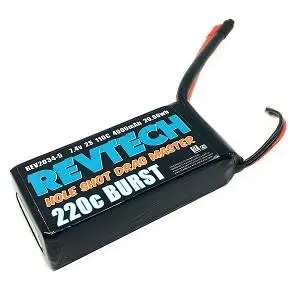 2S 7.4V 4000Mah 110C 220C Burst Lipo Drag Racing Pack No Plug Rev2034-5 1