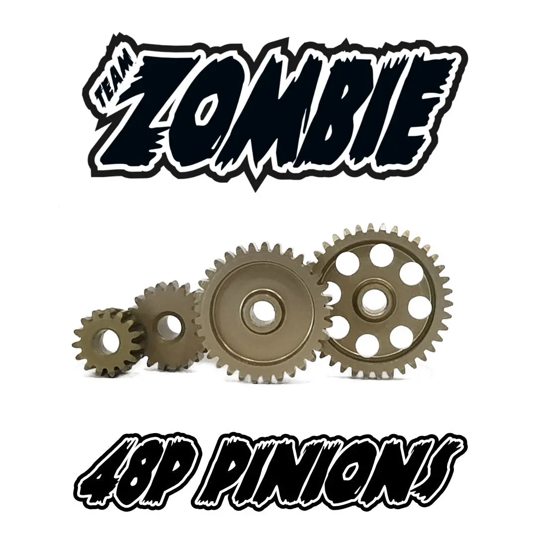 Team Zombie 48 Pitch Pinions (15T To 48T) 1