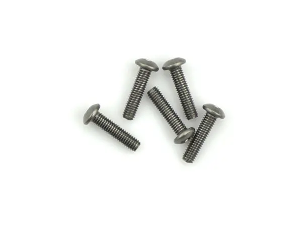 Team Zombie Titanium Screw Allen Roundhead M3 (5Pcs) 1