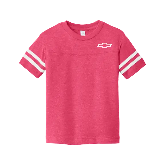 Chevrolet Toddler Striped Sleeve Tee 1