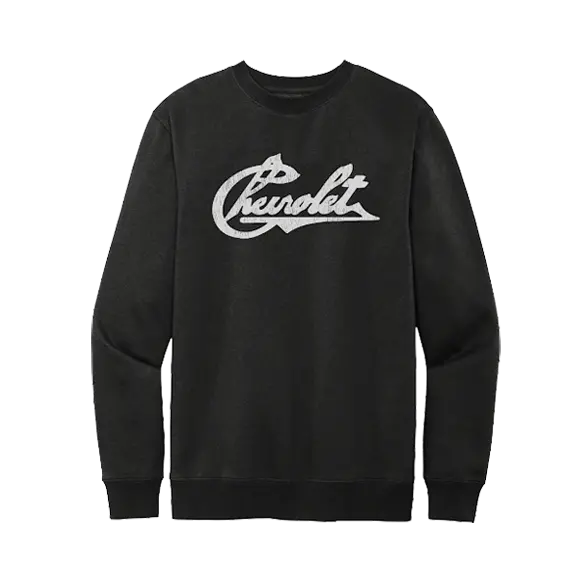 Chevrolet Vintage Adult Unisex Fleece Crewneck 1