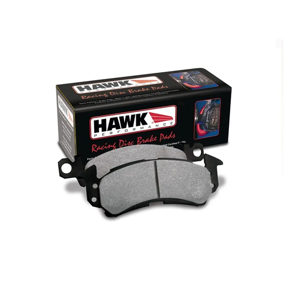 Hawk Hp+ Rear Brake Pads For Nissan Gt-R (R35) 1