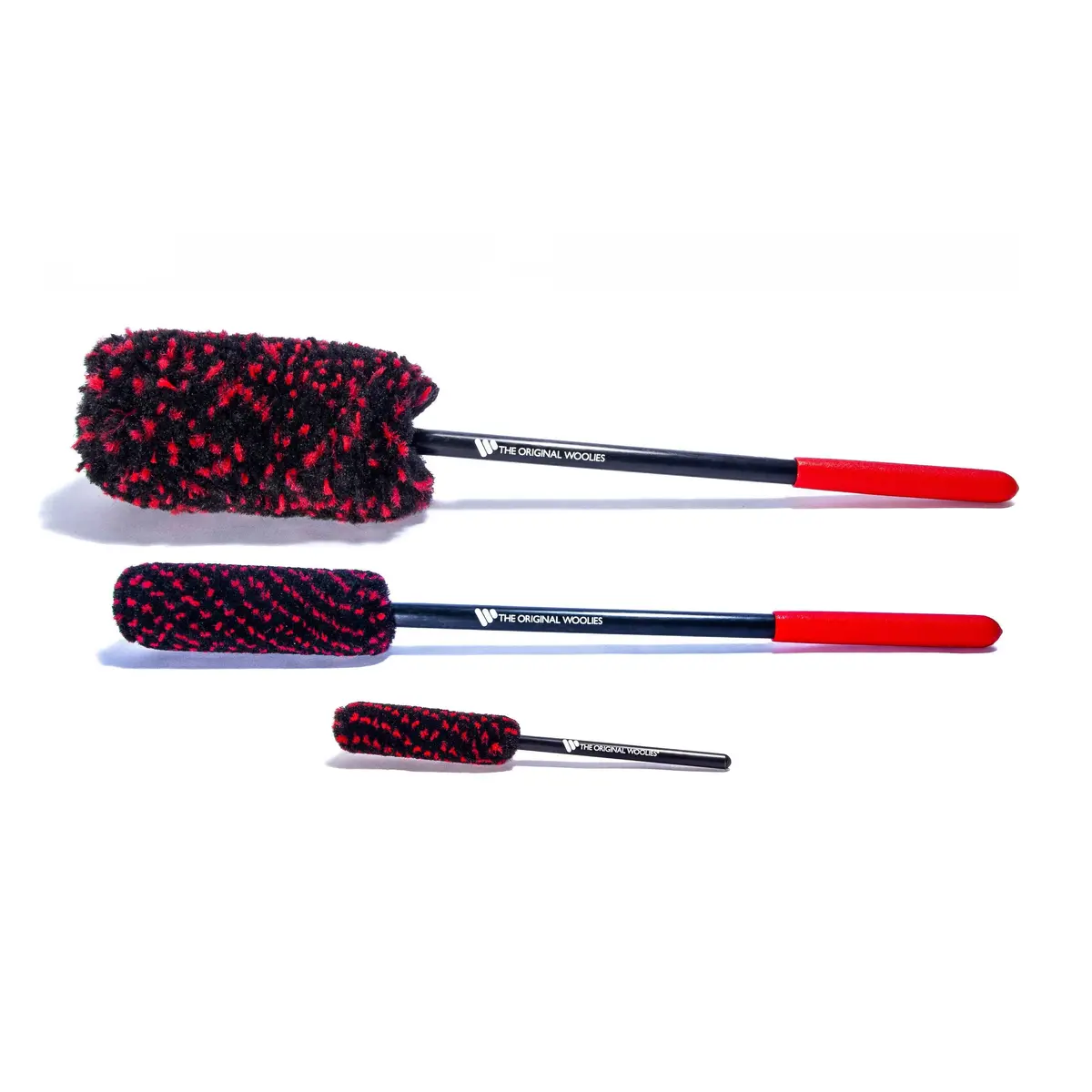 Wheel Woolies 3-Pc Set (B Kit) W/ Red Grip Wwrk3bg2 1