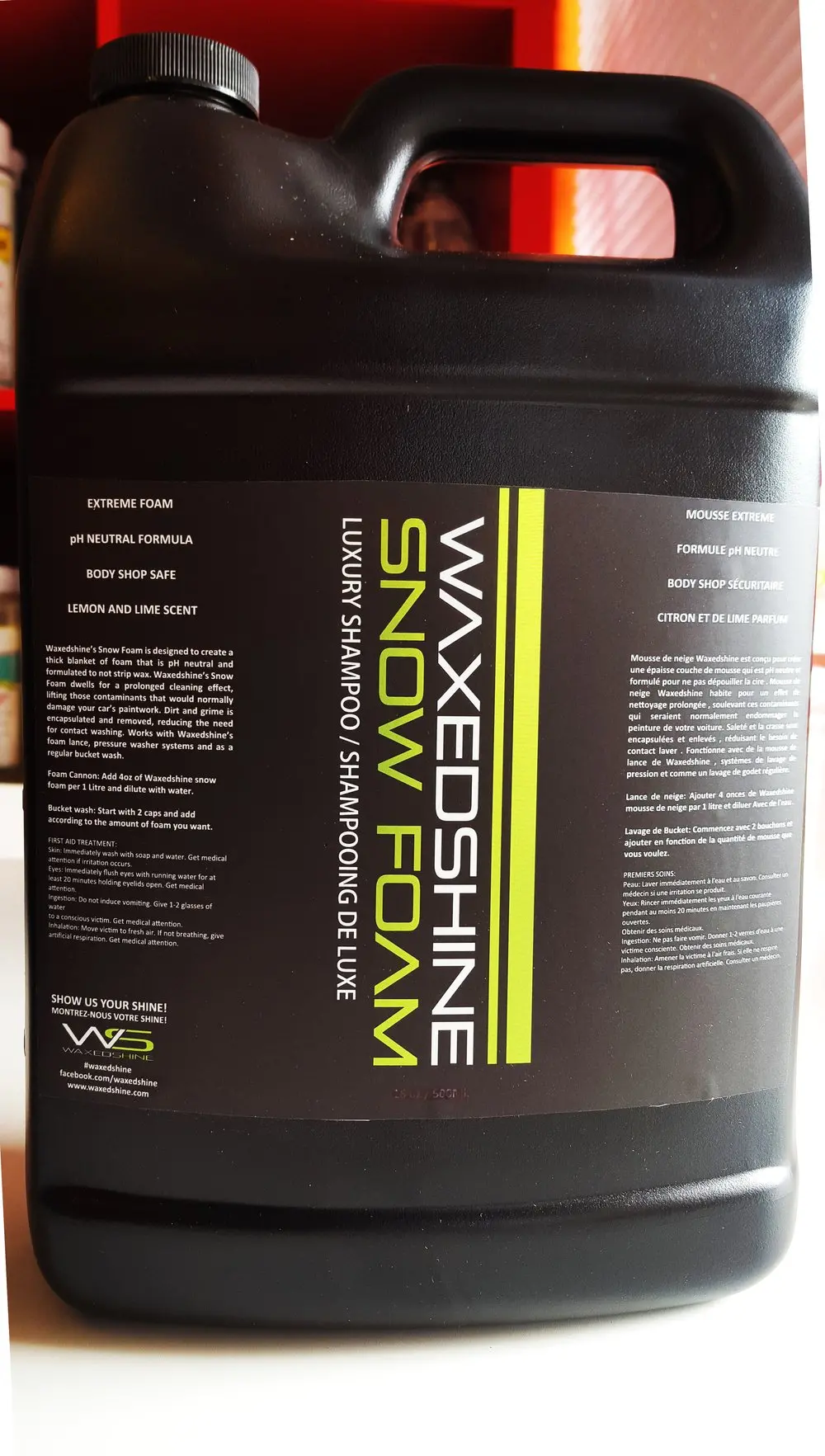 Waxedshine Luxury Shampoo 128Oz 1