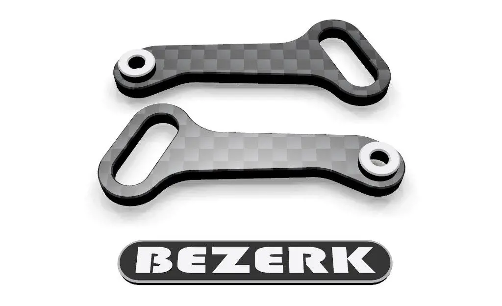 Xray X4 Front Steering Plates 1