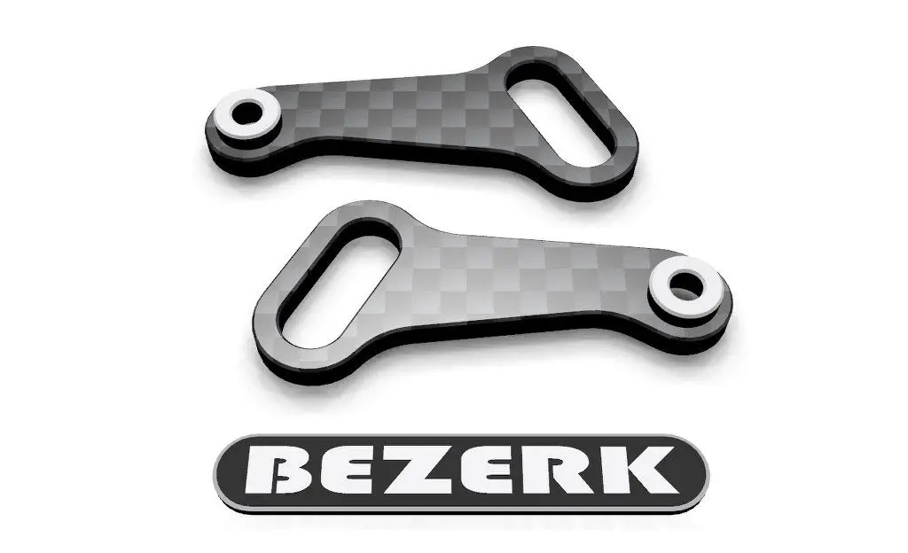 Xray X4 Rear Steering Plates 1