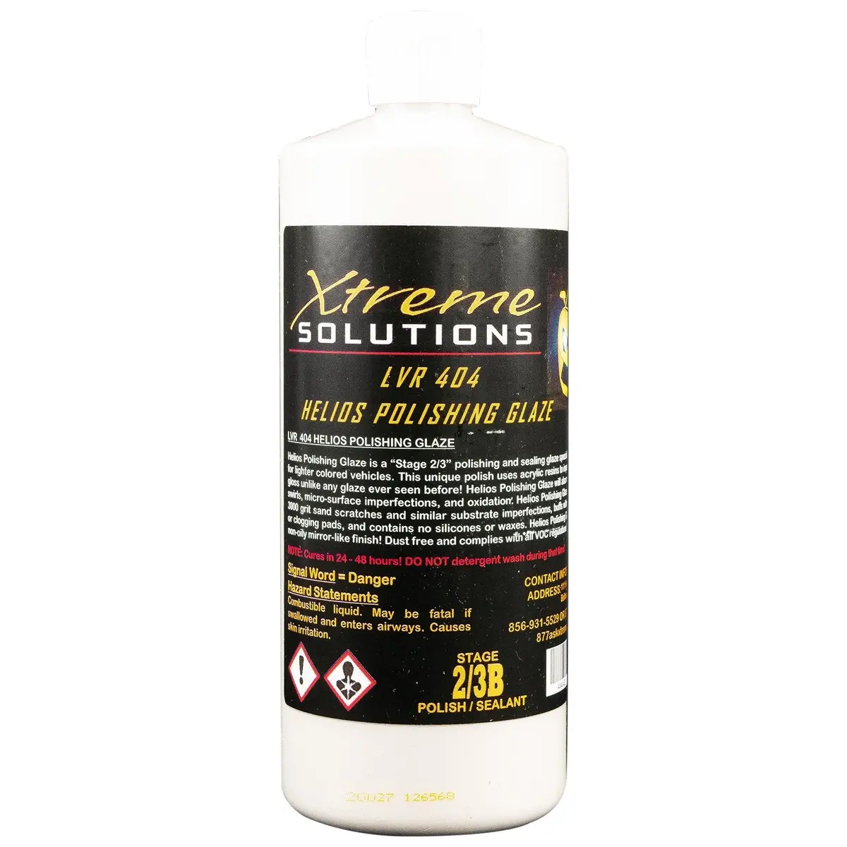 Xtreme Solutions Lvr 404 Helios Polishing Glaze 32Oz 1