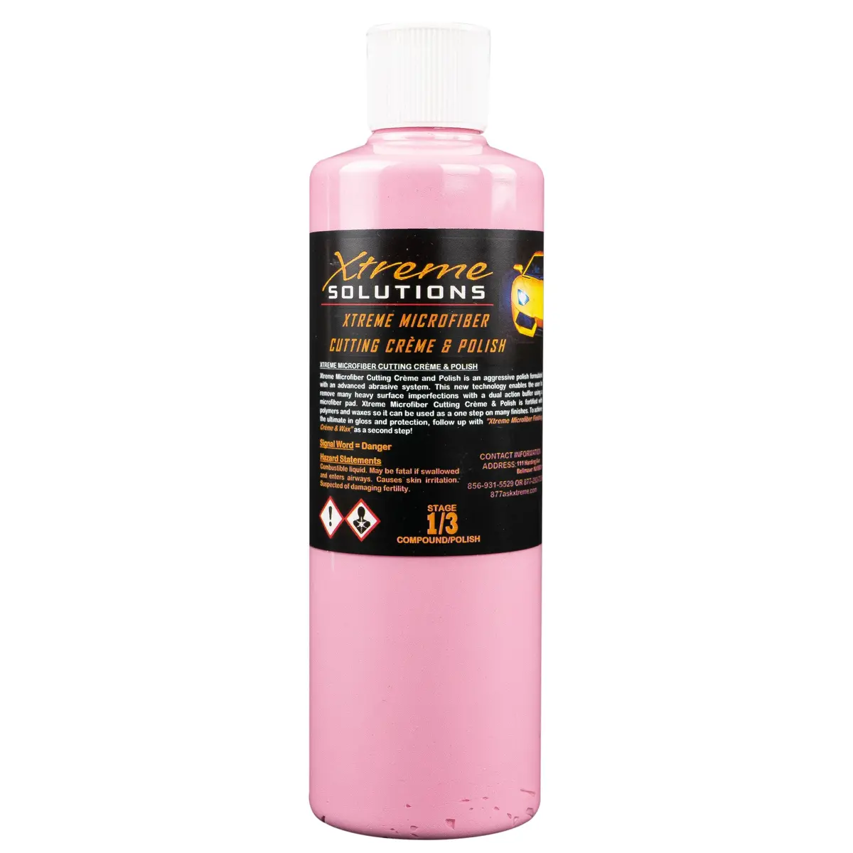 Xtreme Solutions Microfiber Cutting Creme & Polish 16Oz 1