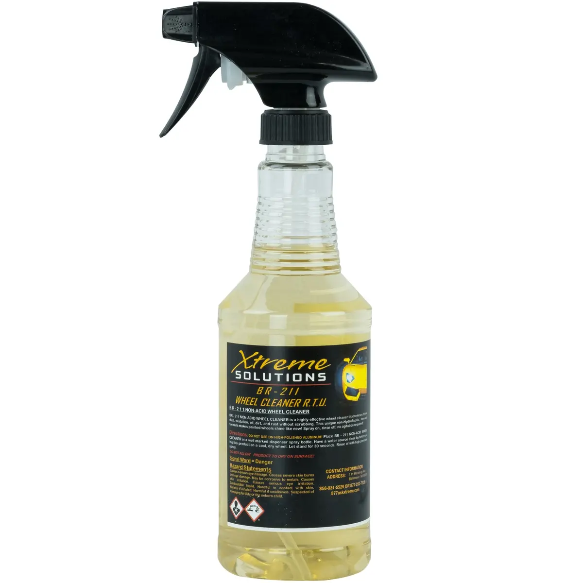 Xtreme Solutions Non Acid Wheel Cleaner 16Oz 1