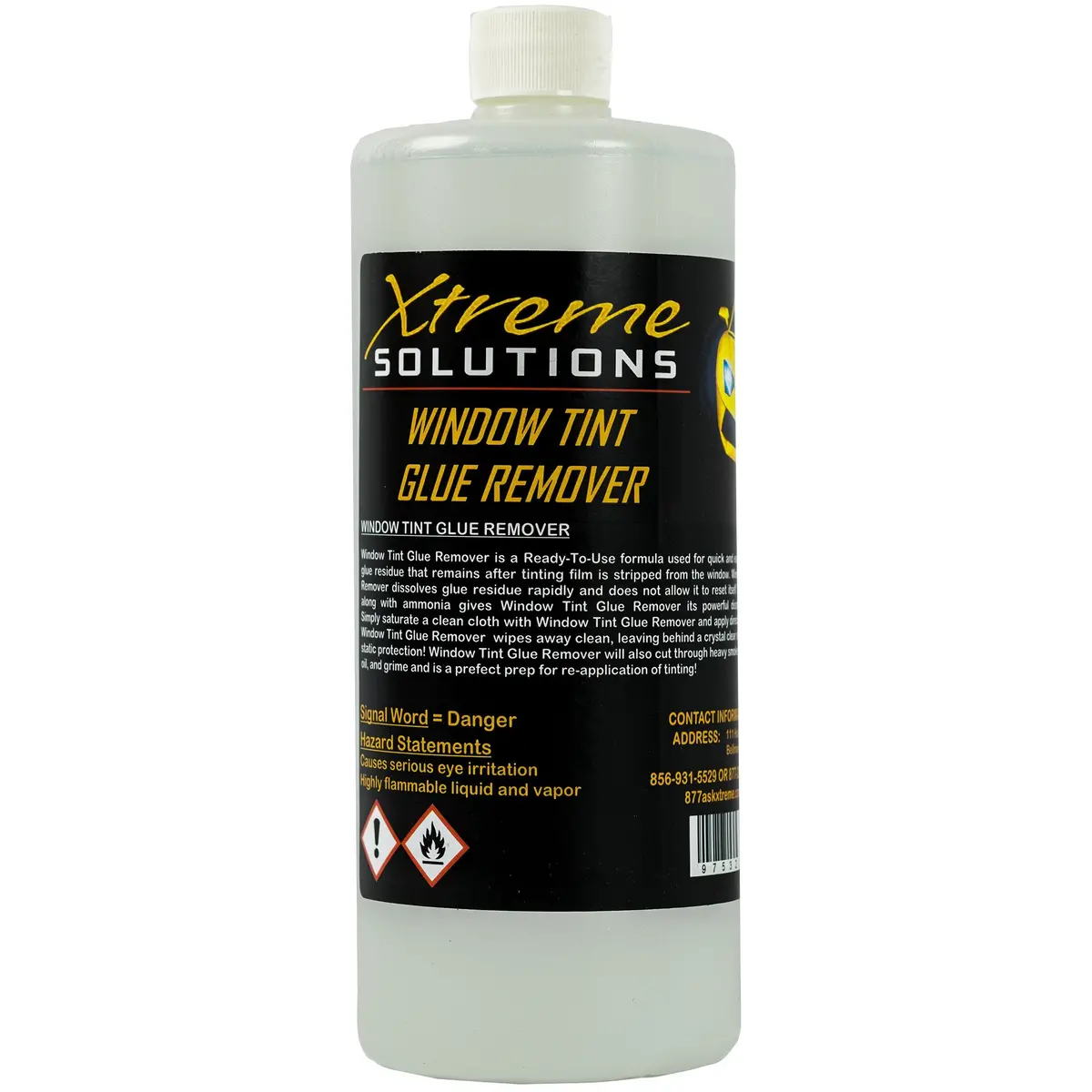 Xtreme Solutions Window Tint Glue Remover 32Oz 1