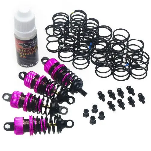 Yeah Racing Shock-Gear 55Mm Damper Set For 1/10 Rc Touring Car 2