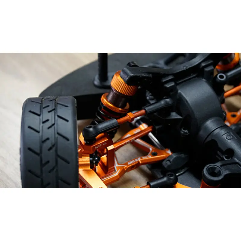Yeah Racing 7075 Aluminum Tie Rod Set For Hpi Rs4 Sport3 Orange 2