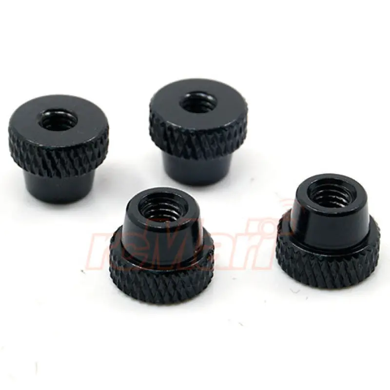 Yeah Racing Car Setup System Lock Nut For Yt-0140 Black 1