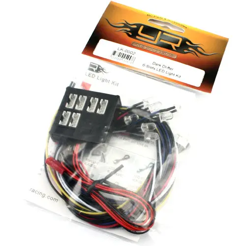Yeah Racing Light Kit » Year Racing (#Lk-0002) Dark Drifter 6-Slots Led Light Kit 1