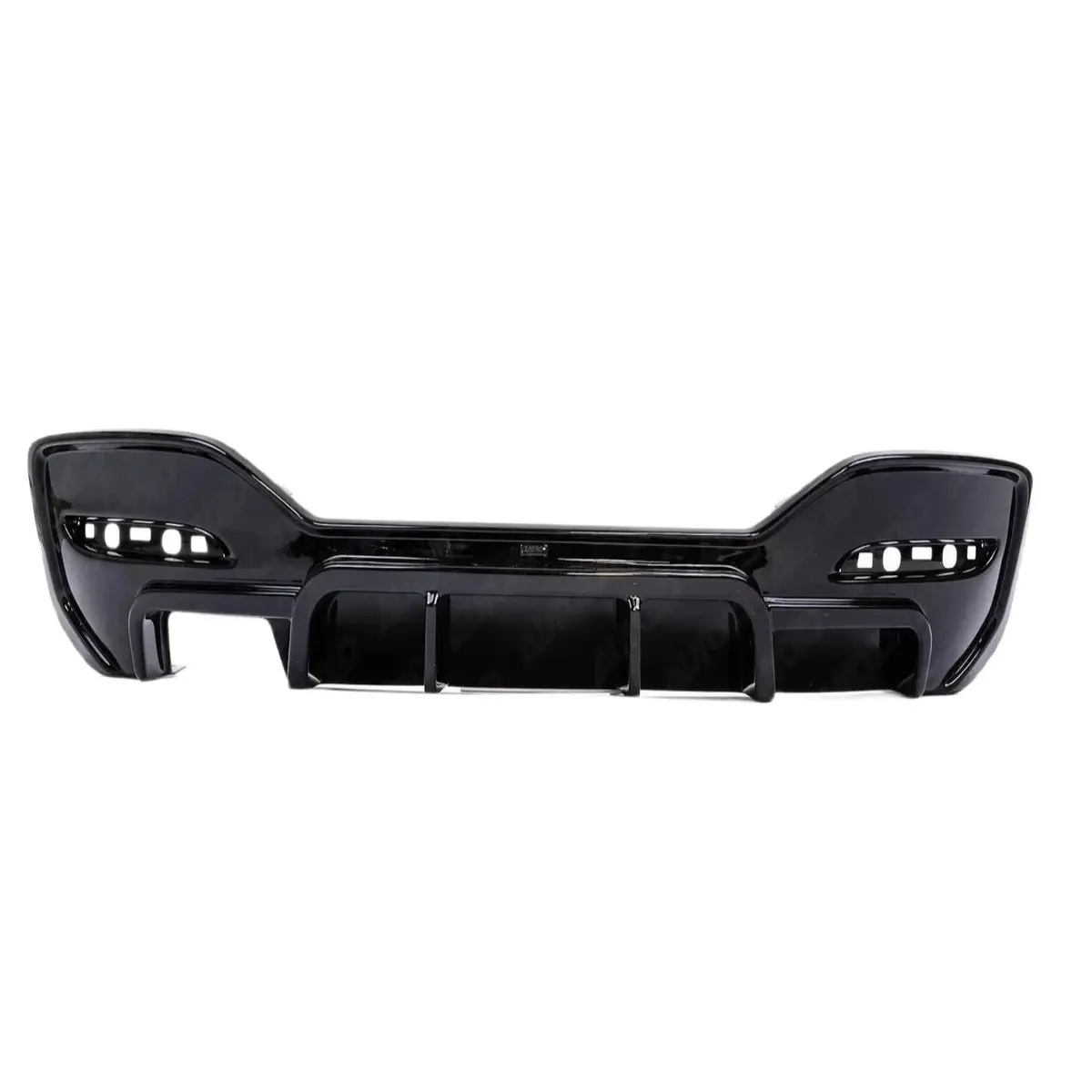 Bmw 1 Series M Sport F20 F21 Lci Single Exit (118I 120I 120D 125I) Evo-1 Gloss Black Rear Diffuser By Zaero (2015-2019) 1
