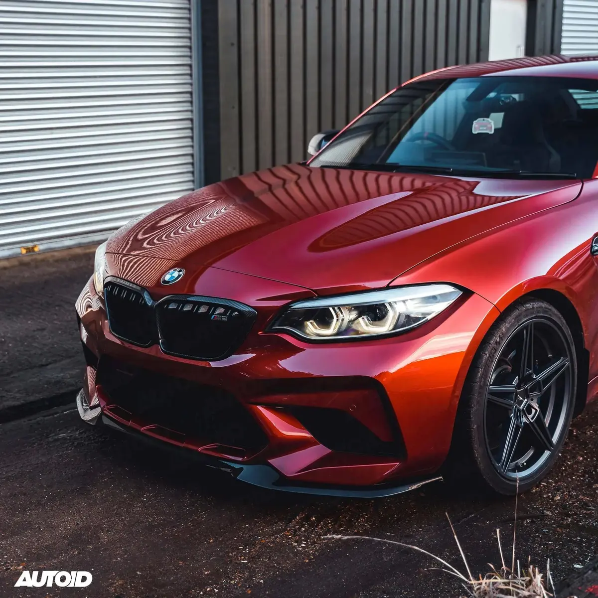 Bmw M2 Competition F87 Evo-S Gloss Black Front Splitter By Zaero (2018-2021) 2
