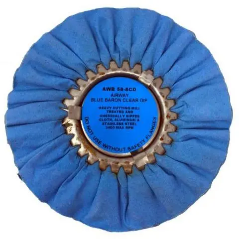Zephyr Blue Baron Heavy Cut Clear Dip Airway (8", 10") 1